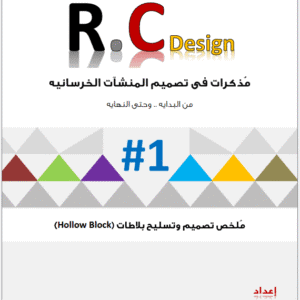 ملخص تصميم وتسليح البلاطات الهولوبلوك Hollow Bloack | م.كريم جابر