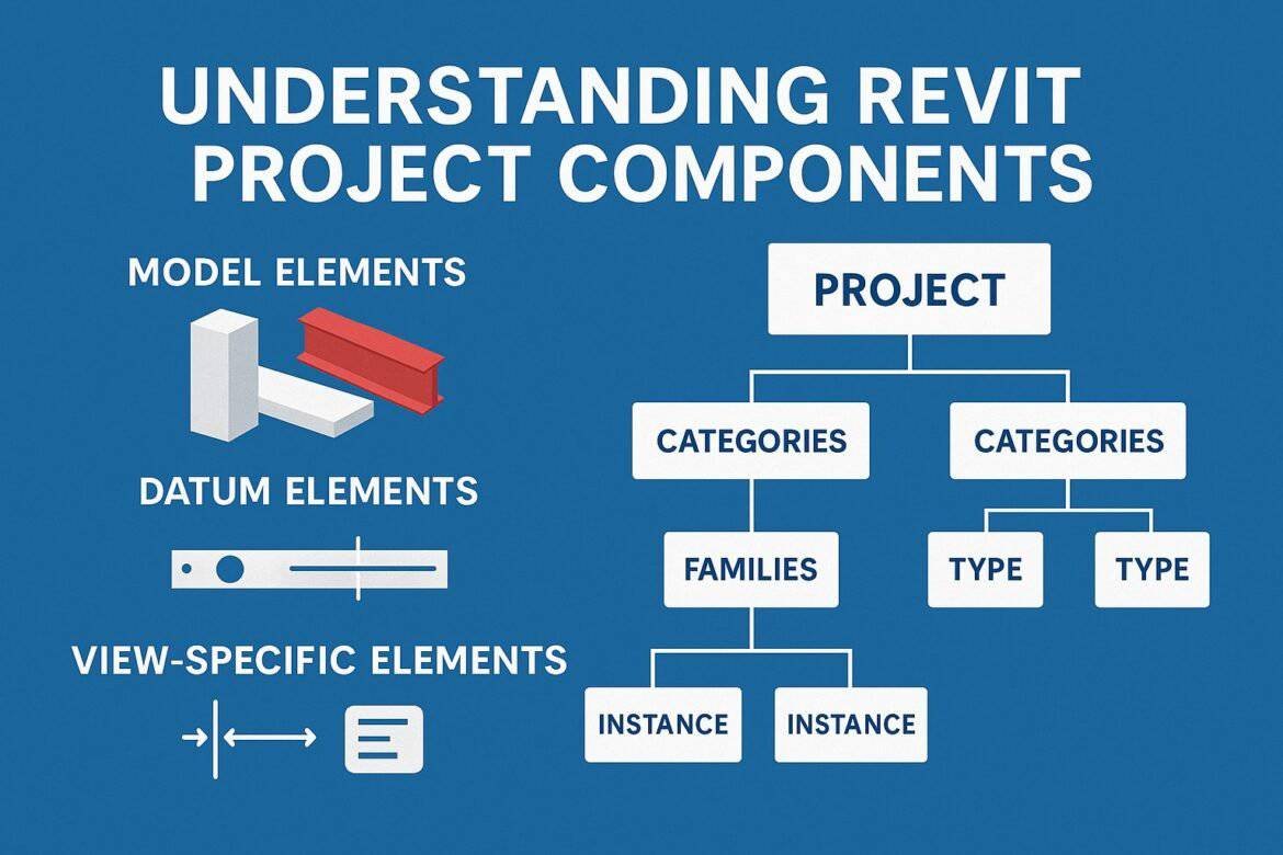 أنواع العناصر في Revit