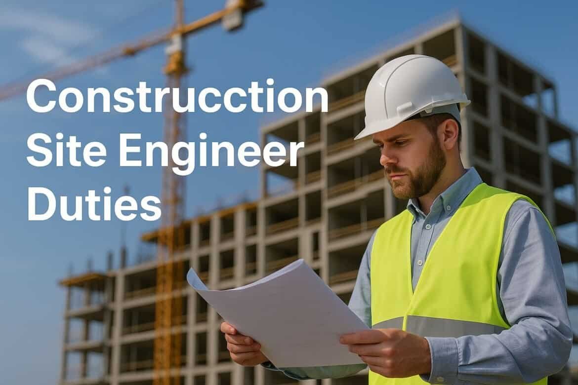 مهام المهندس المدني في الموقع